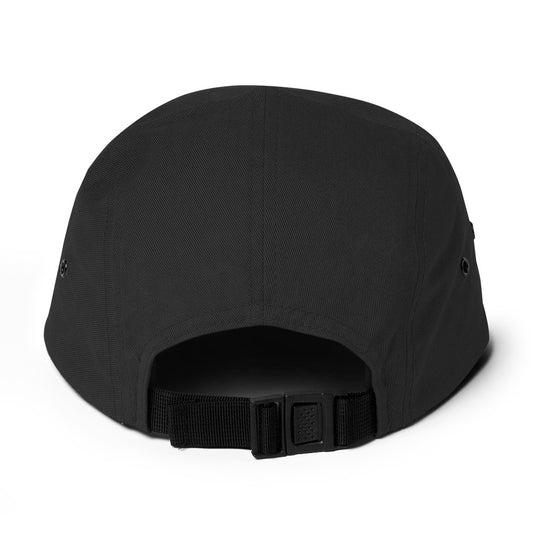 DC Walls Five Panel Cap featuring DC WALLS artwork — alternate product view.
