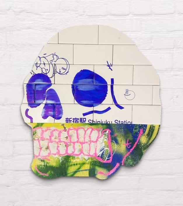 Skull artwork and streetwear by Kelly Towles