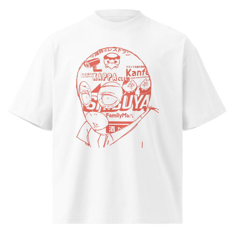 Mask Oversized Tee by Kelly Towles
