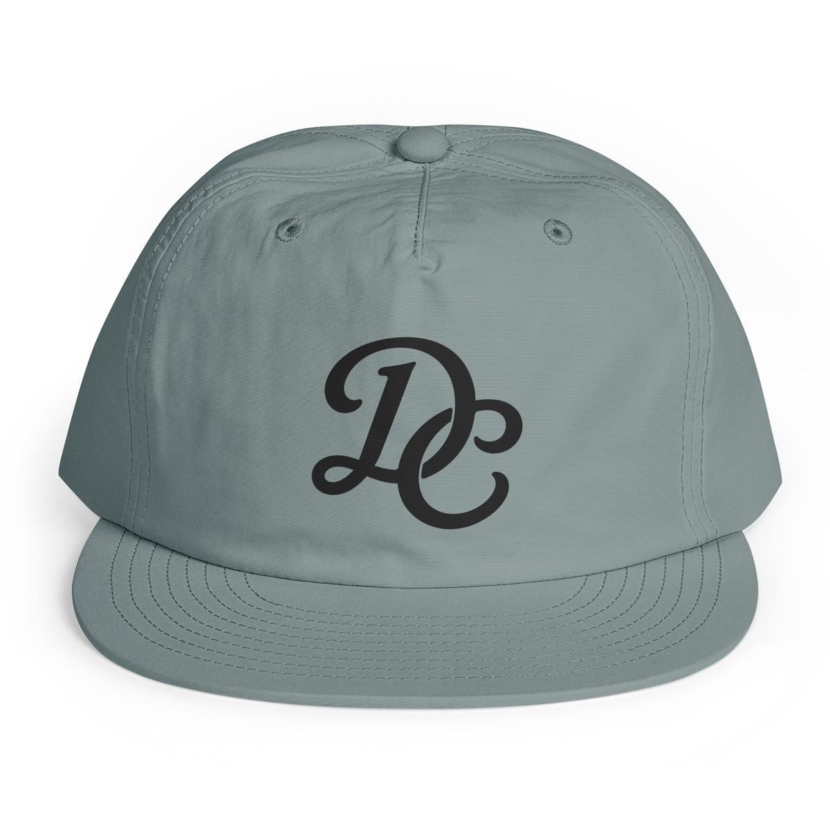 Mineral DC Surf Cap, front view, featuring Kelly Towles Washington, DC artwork.