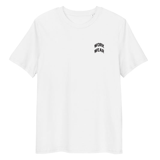Work Wear Tee in white — front view
