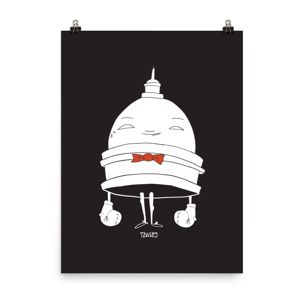 Cappy Print (18" x 24") by Kelly Towles